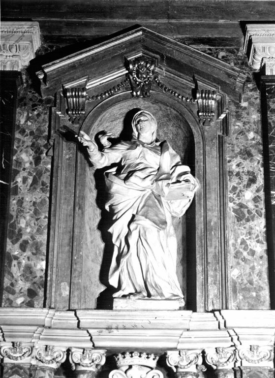 Santa (statua) by Cavallini Francesco (sec. XVII)